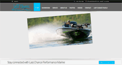 Desktop Screenshot of lastchanceperformancemarine.com