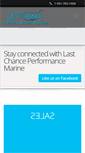 Mobile Screenshot of lastchanceperformancemarine.com